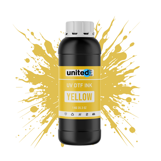 UV DTF Ink - Yellow 1 Liter
