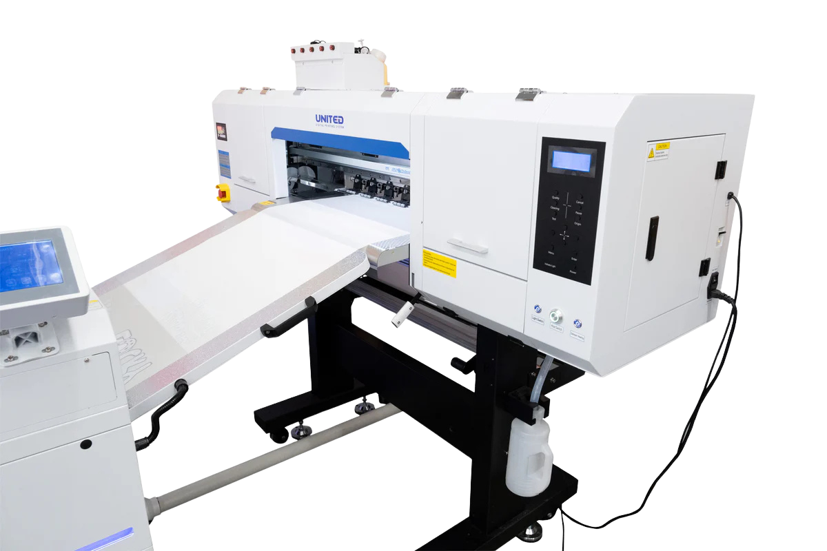 UDT01 24" 4 Head DTF Printer + DTF Powder Shaker Dryer