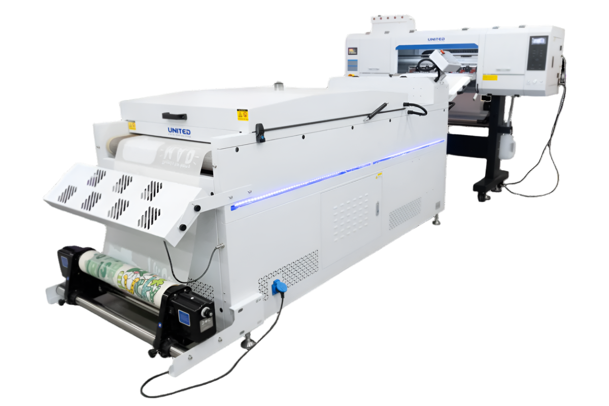 UDT01 24" 4 Head DTF Printer + DTF Powder Shaker Dryer