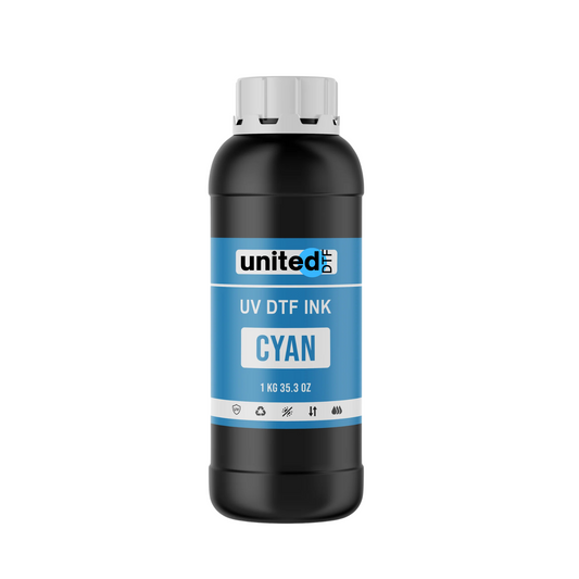UV DTF Ink - Cyan 1 Liter