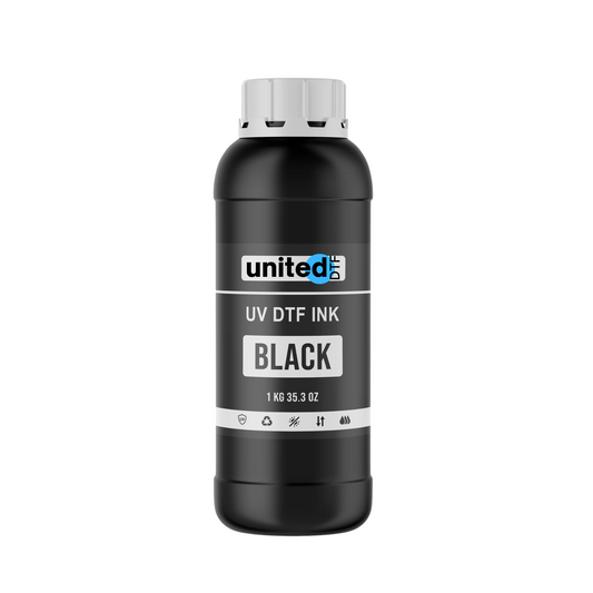 UV DTF Ink - Black 1 Liter